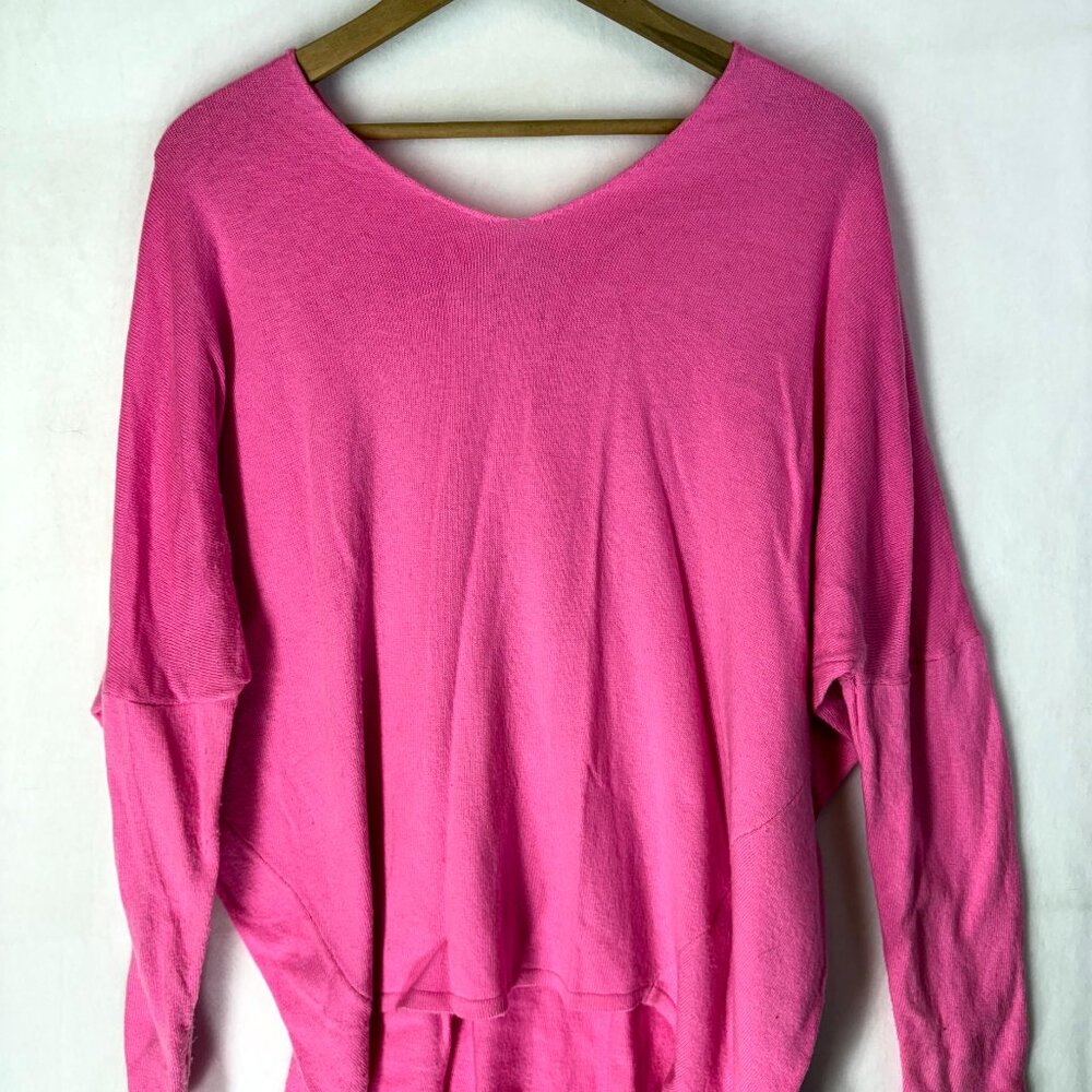 Hyped Unicorn Oversized Pink Sweater - Picture 2 of 5